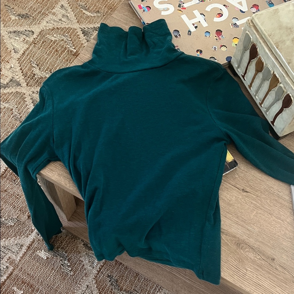 True Craft Teal Crop Top